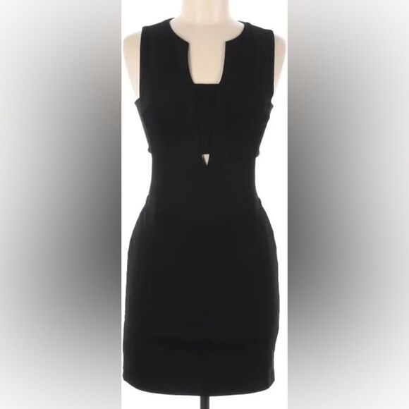 Pre-loved super flattering De Philo little black dress - Picture 3 of 7
